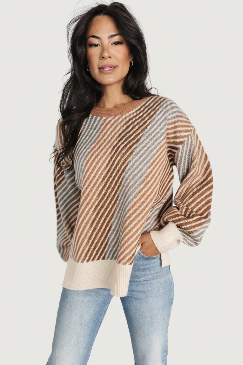 Baldwin Striped Sweater | Multi - Image 5