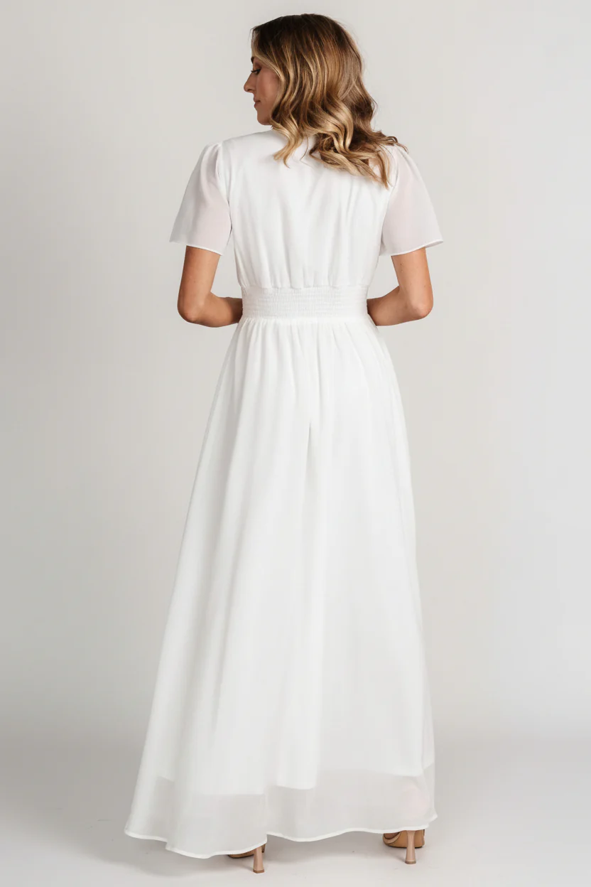 Birdie Maxi Dress | White - Image 5