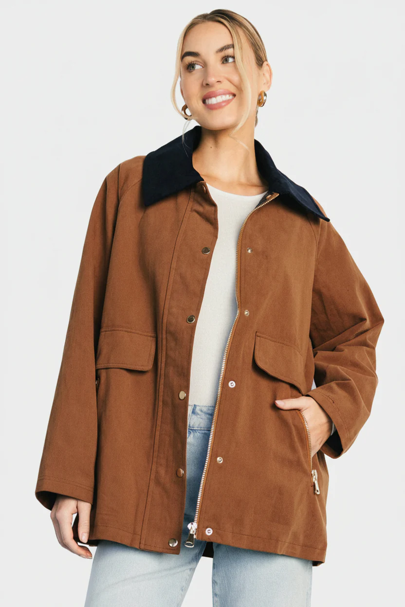Callahan Barn Jacket | Cognac