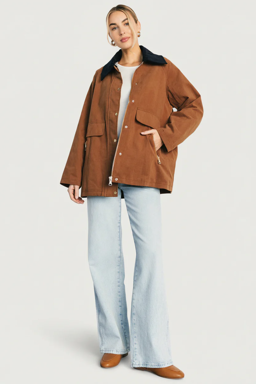Callahan Barn Jacket | Cognac - Image 2