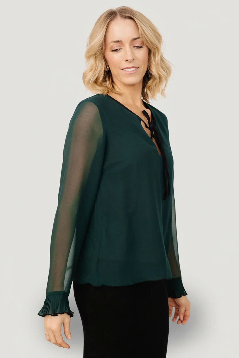 Cambridge Top | Emerald - Image 4