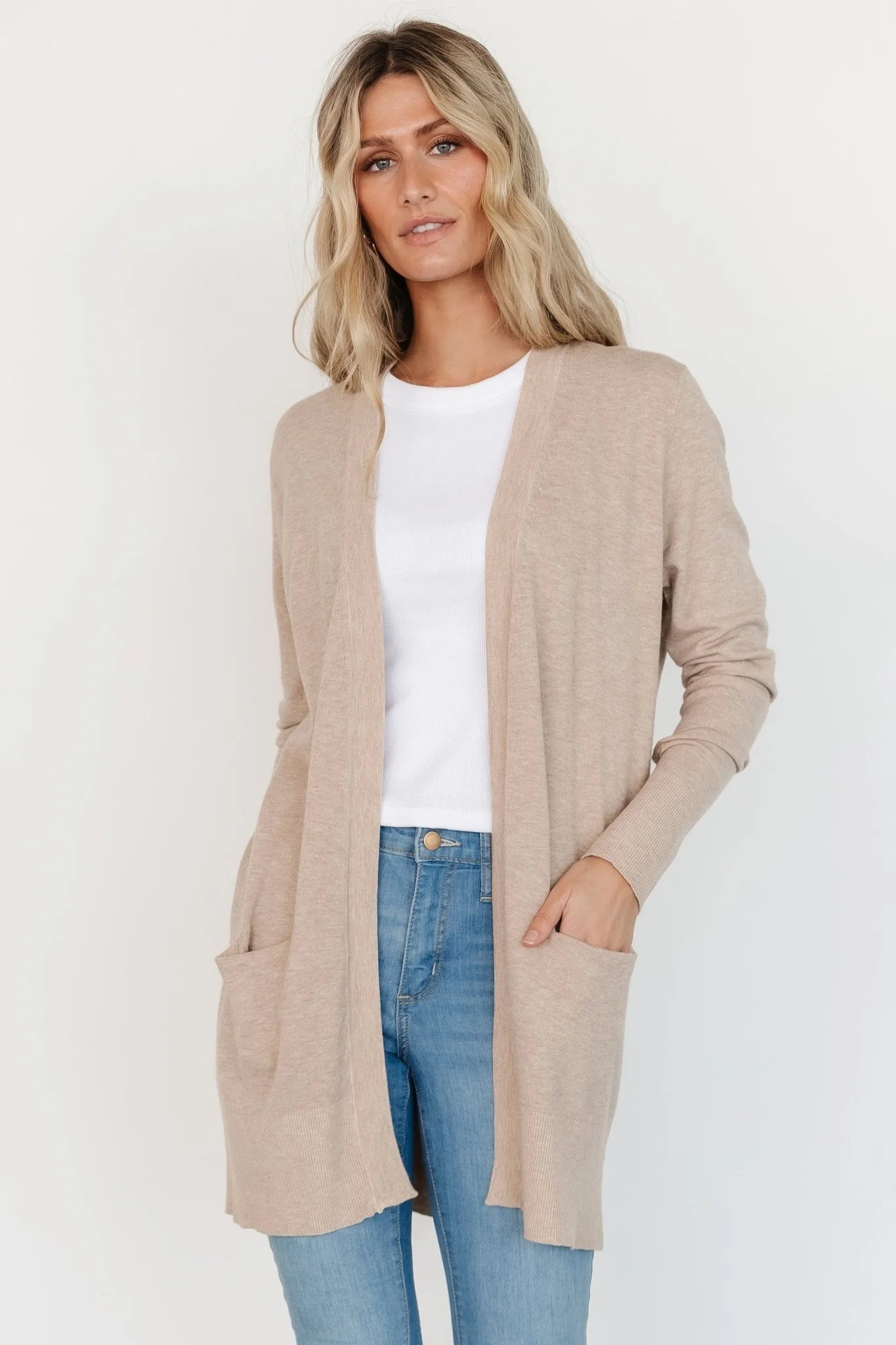 Edison Cardigan | Oatmeal - Image 2