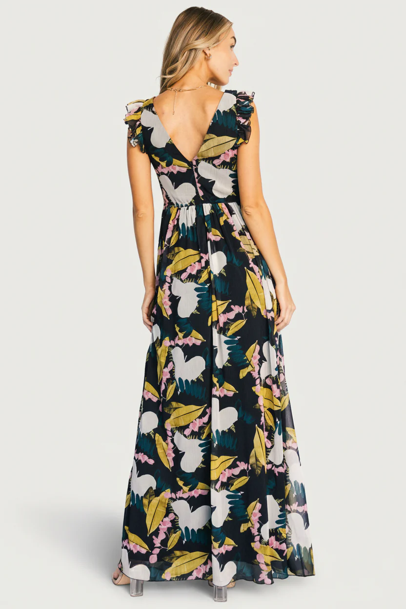 Esperanza Maxi Dress | Black Multi - Image 6