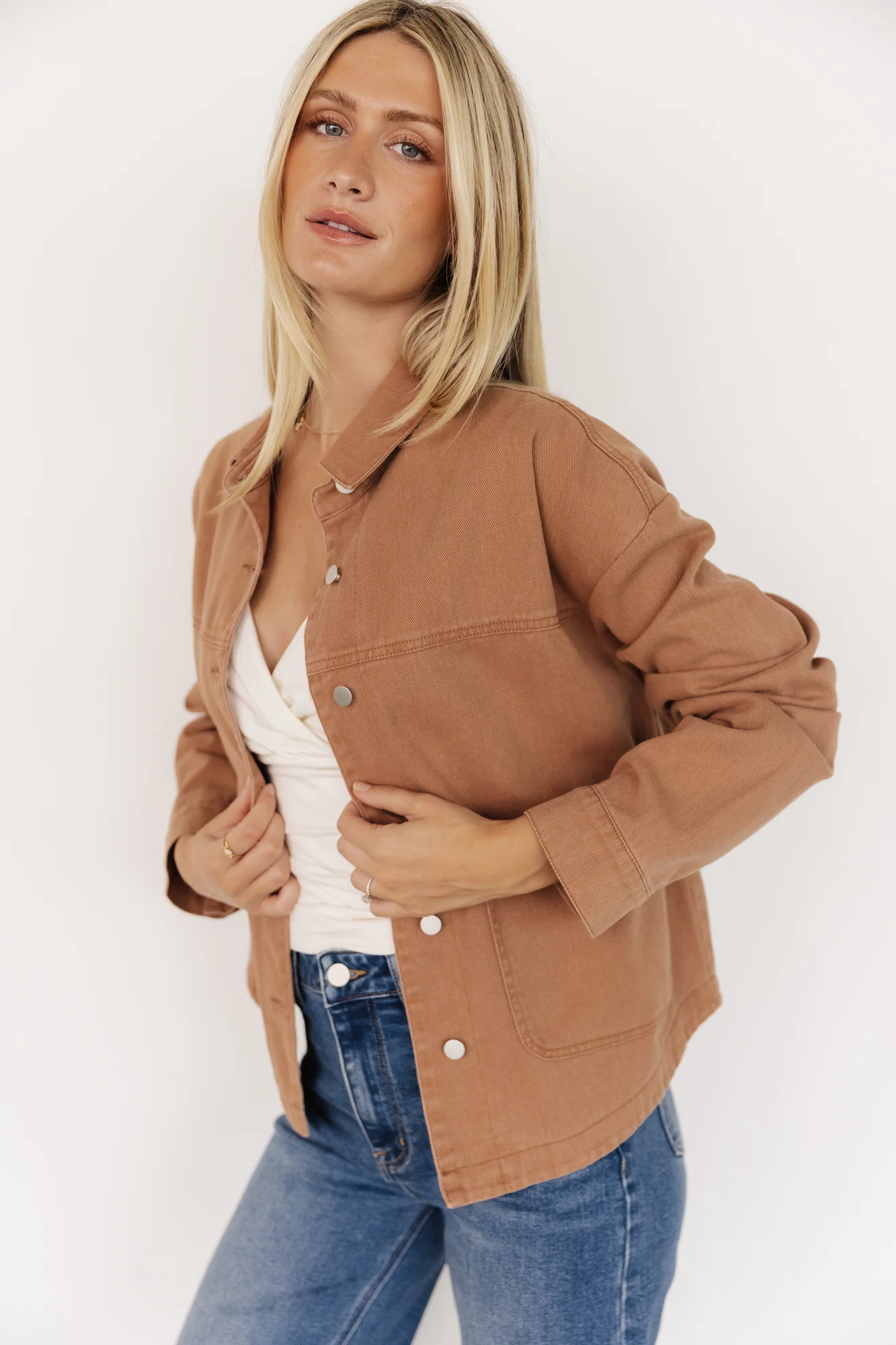 Finn Lightweight Jacket | Camel - Image 2