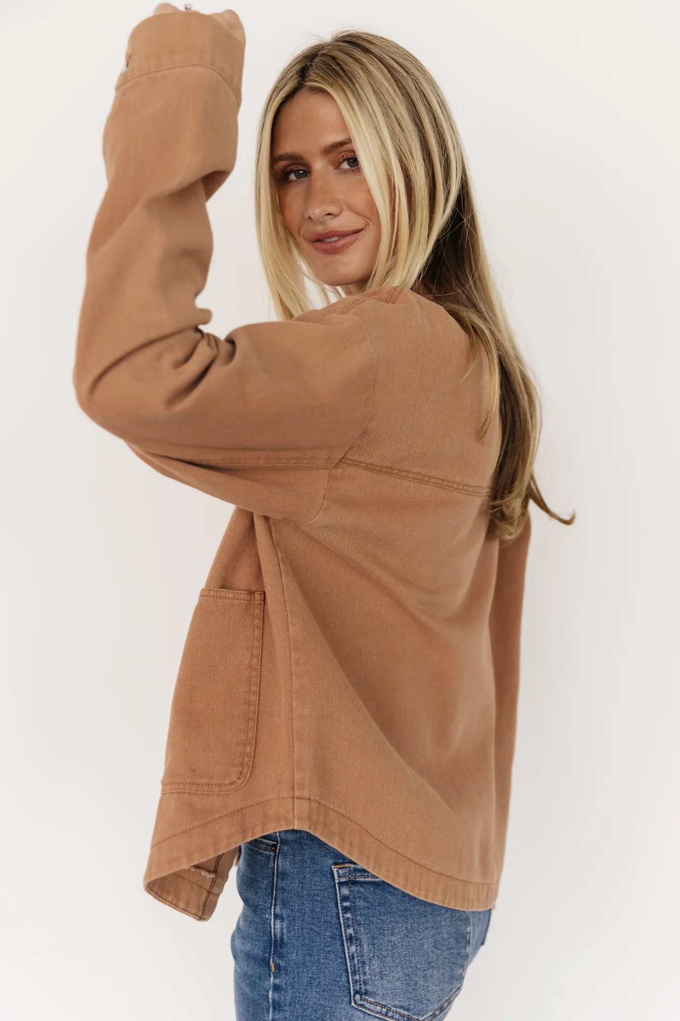 Finn Lightweight Jacket | Camel - Image 3