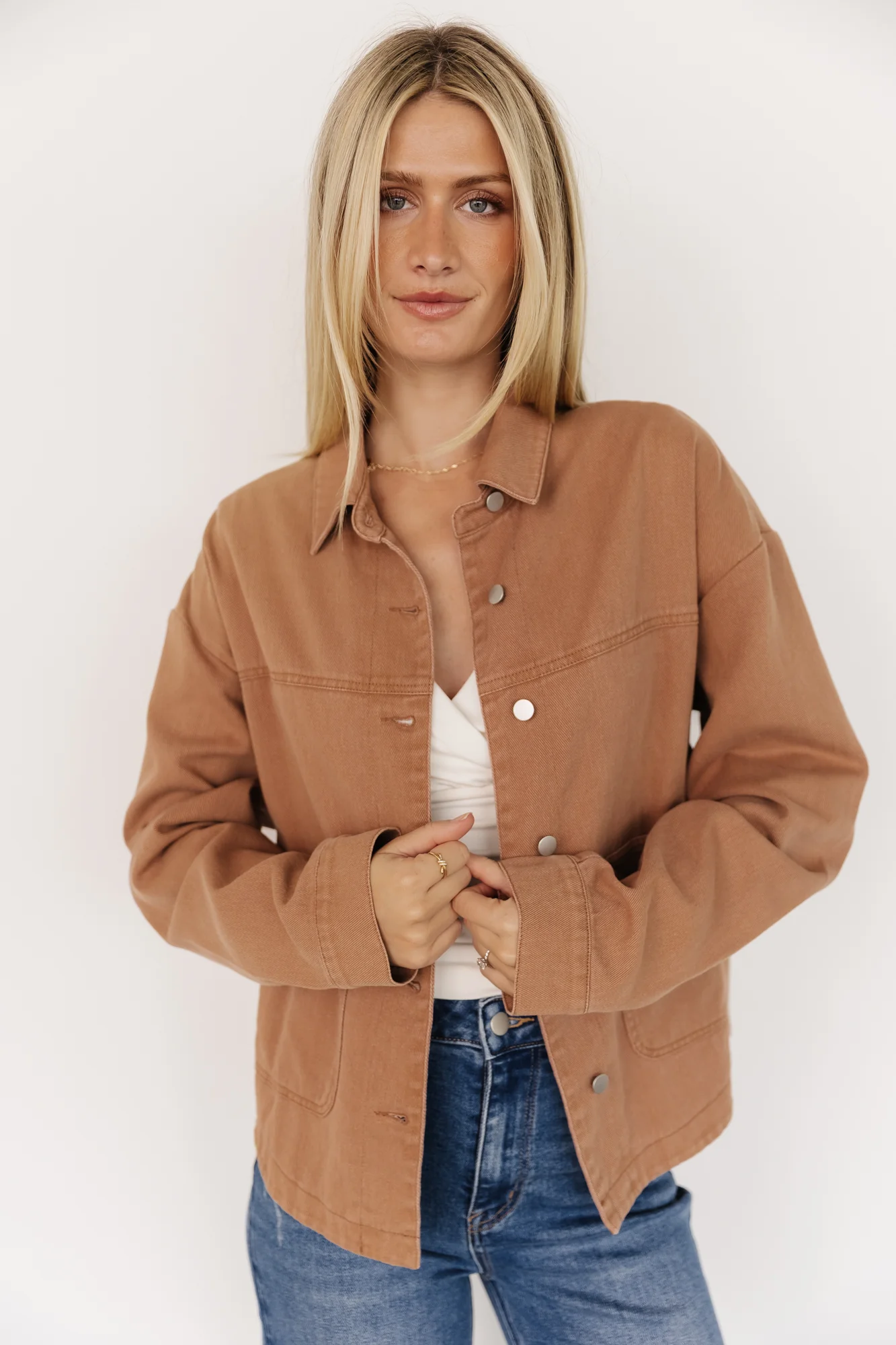Finn Lightweight Jacket | Camel - Image 6