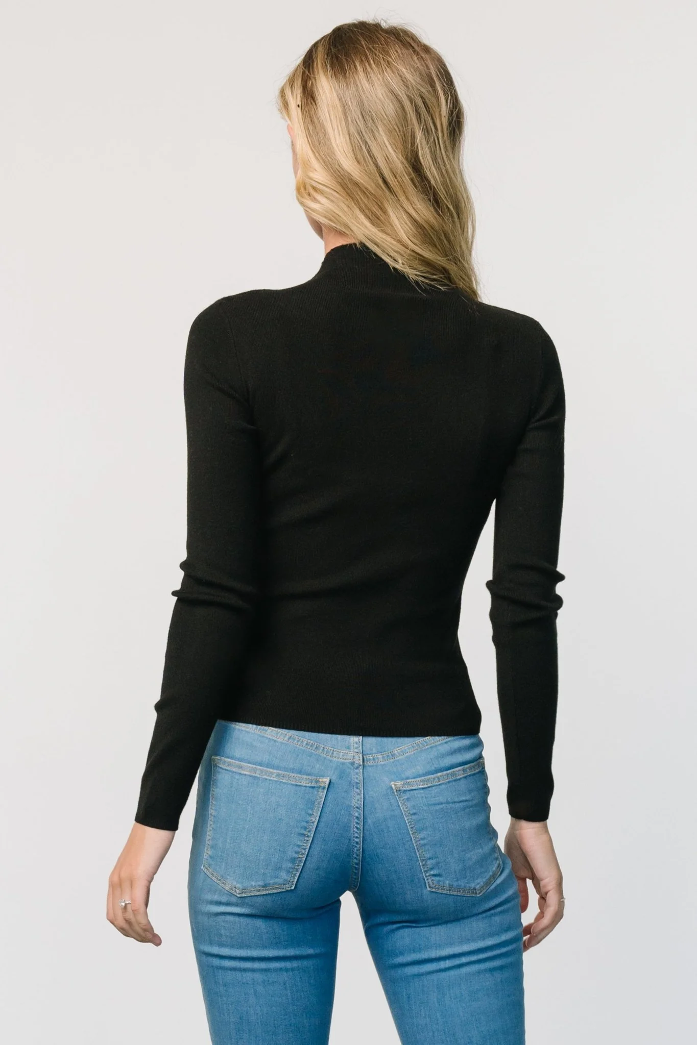 Frances Knit Top | Black - Image 9