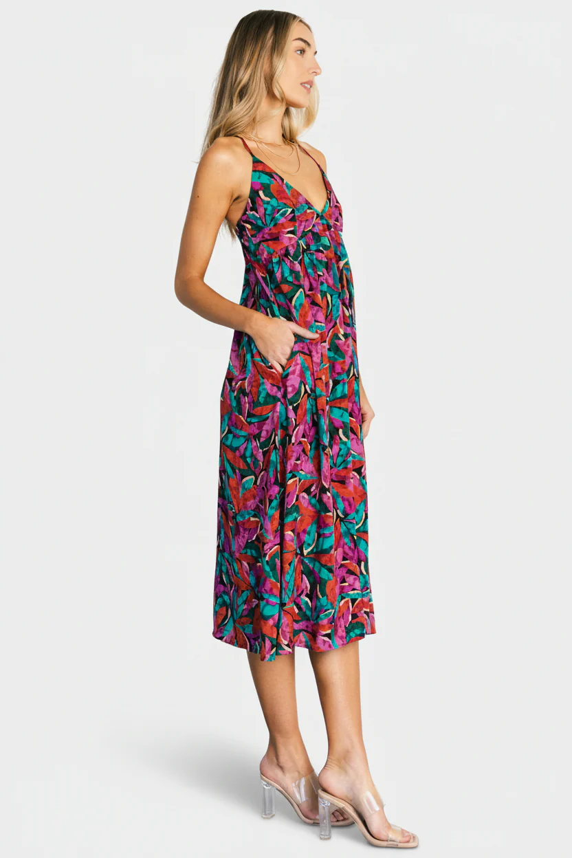 Granada Midi Dress | Multi Print - Image 5
