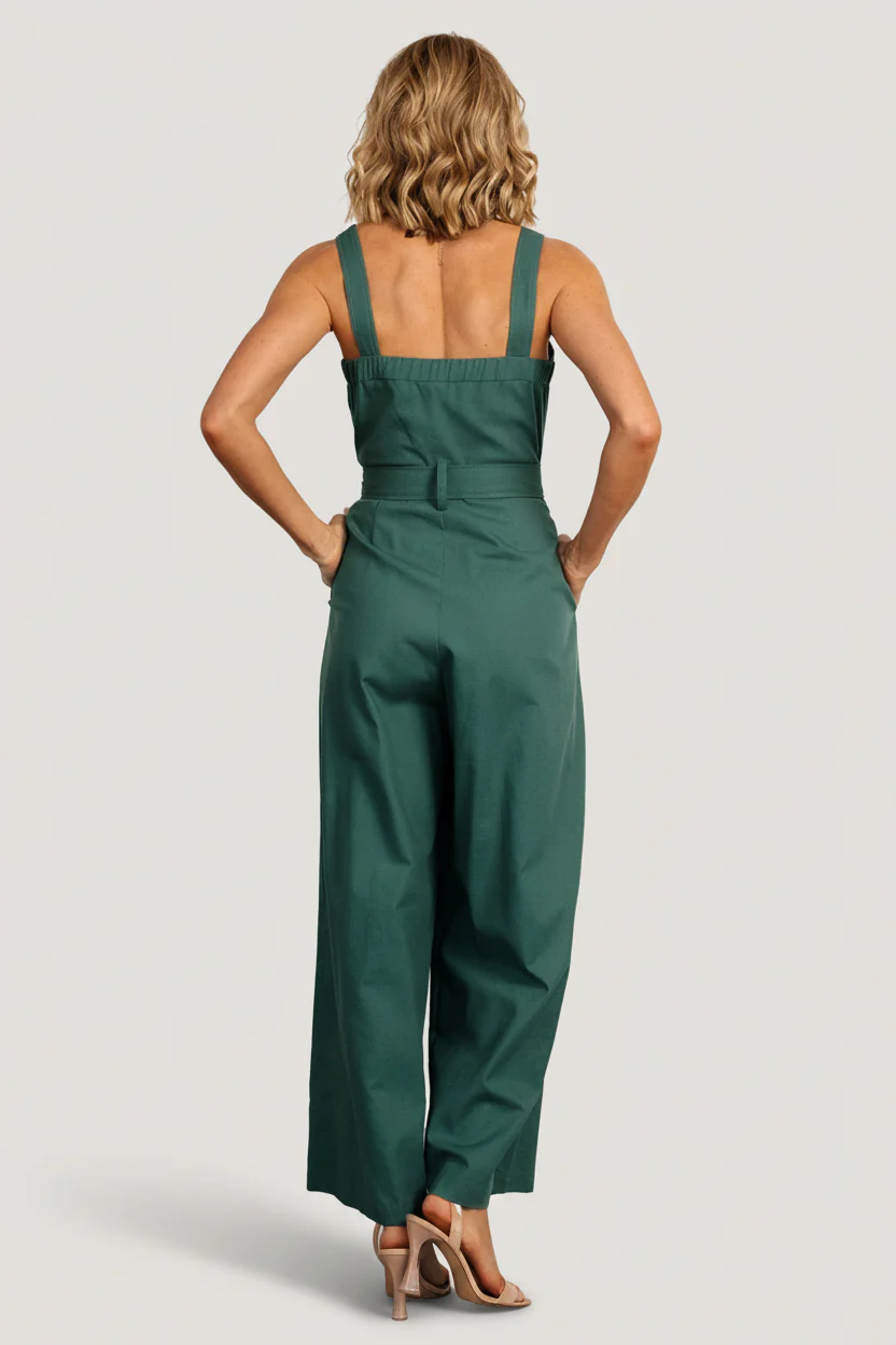 Hartford Jumpsuit | Green - Image 4