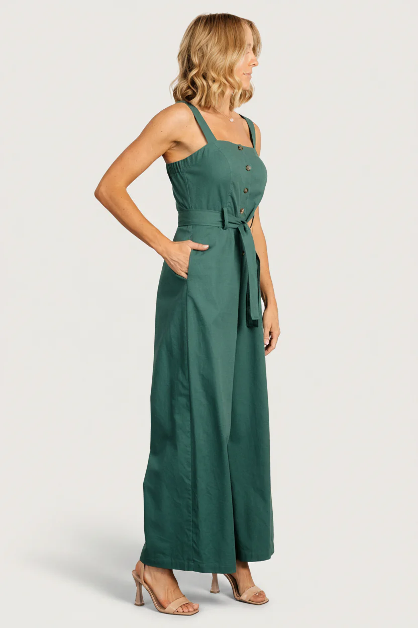 Hartford Jumpsuit | Green - Image 5
