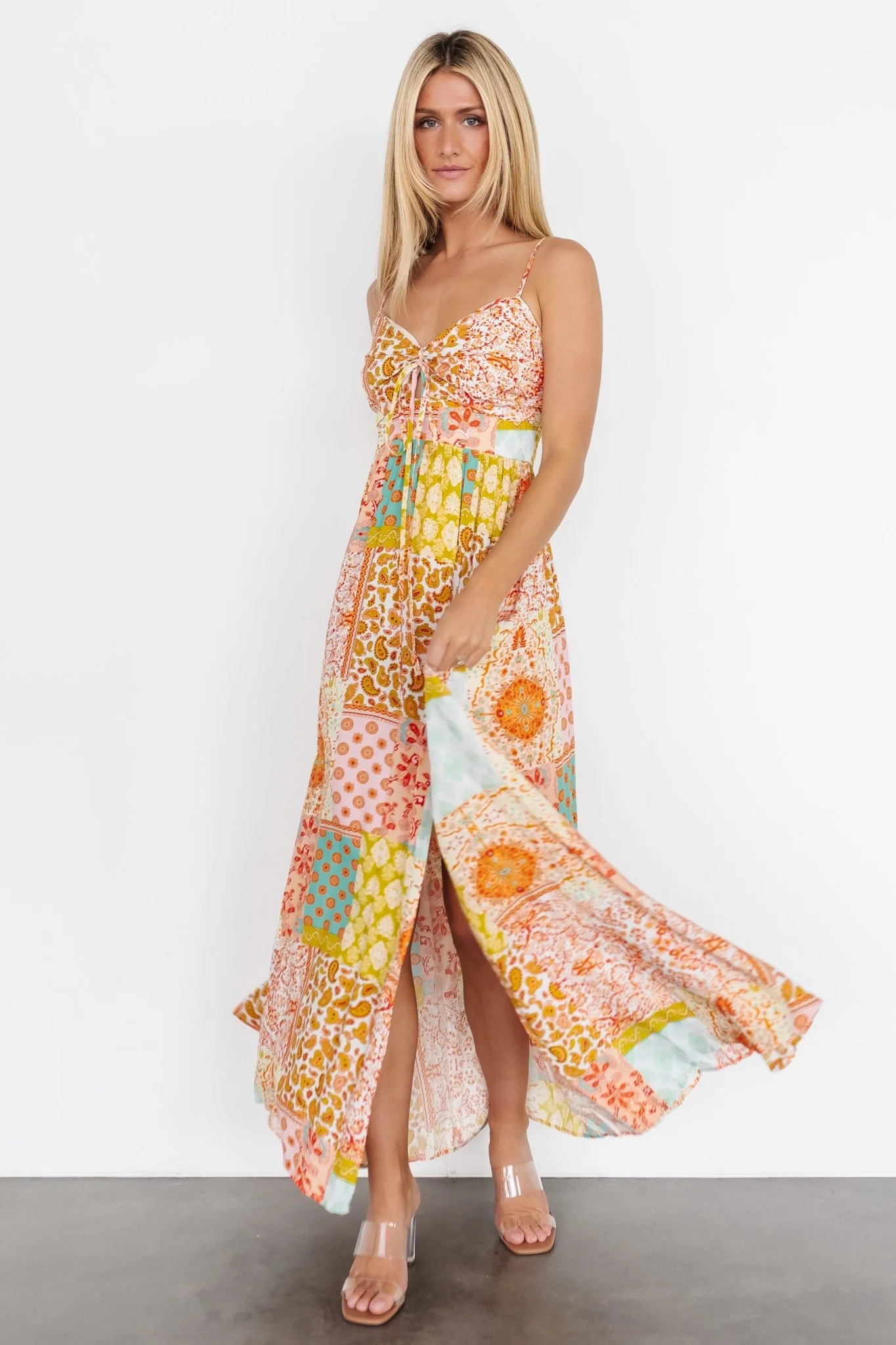 Kamari Tank Maxi Dress | Multi Print - Image 5
