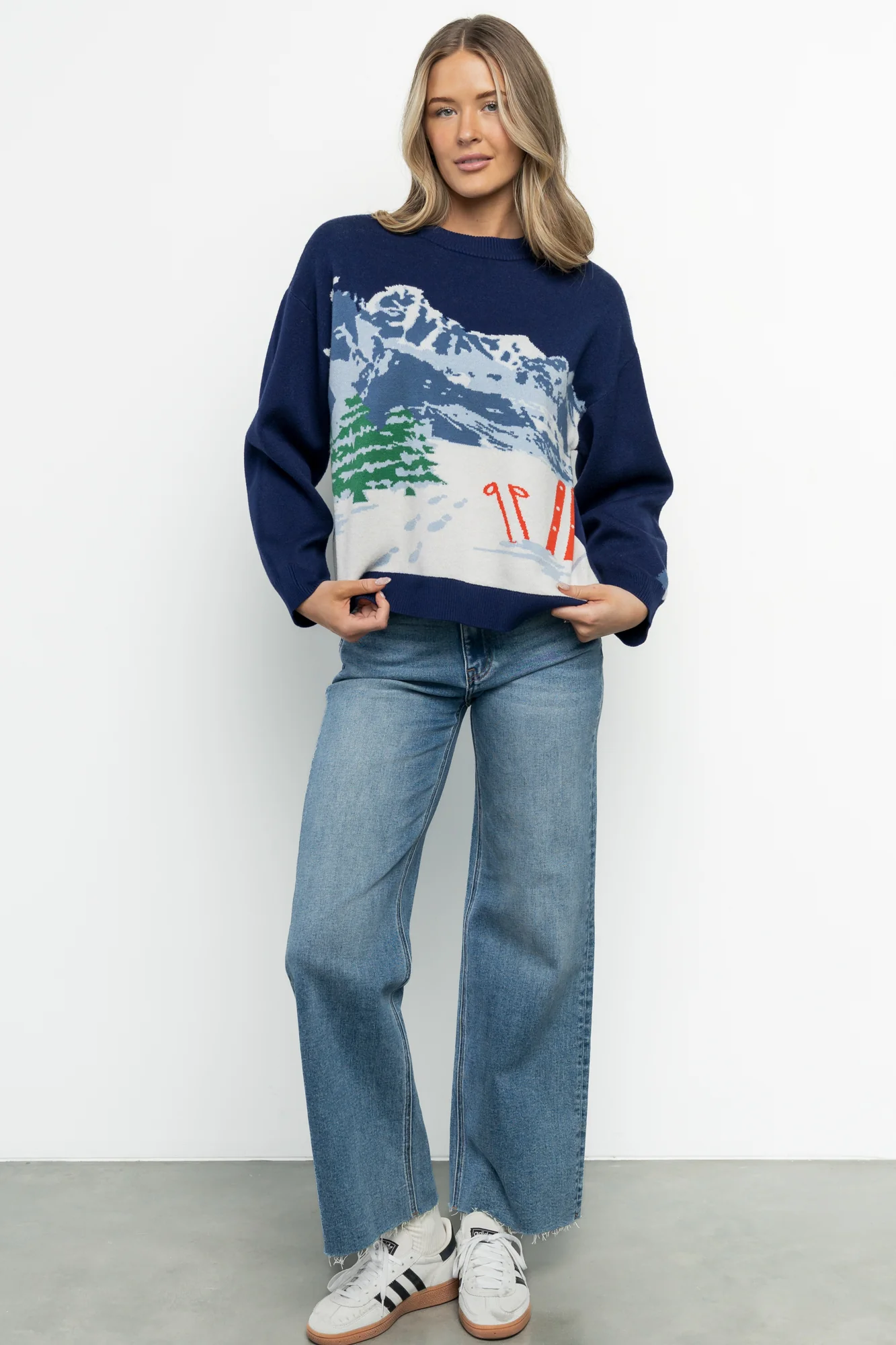 Kobi Sweater | Navy Multi - Image 3
