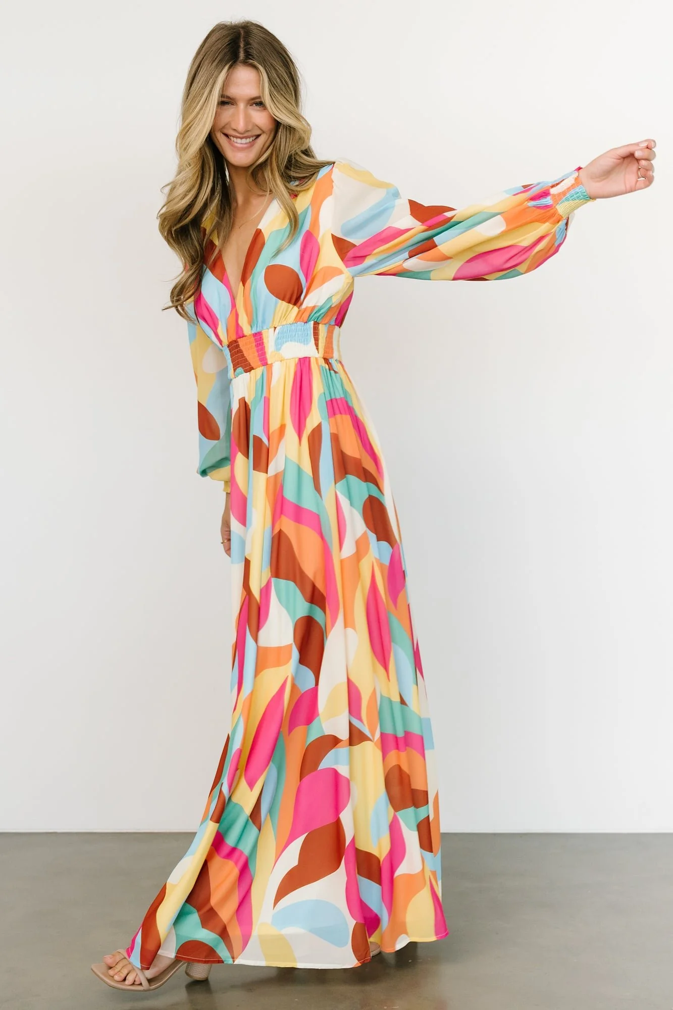 Lawson Maxi Dress | Multi Print - Image 8
