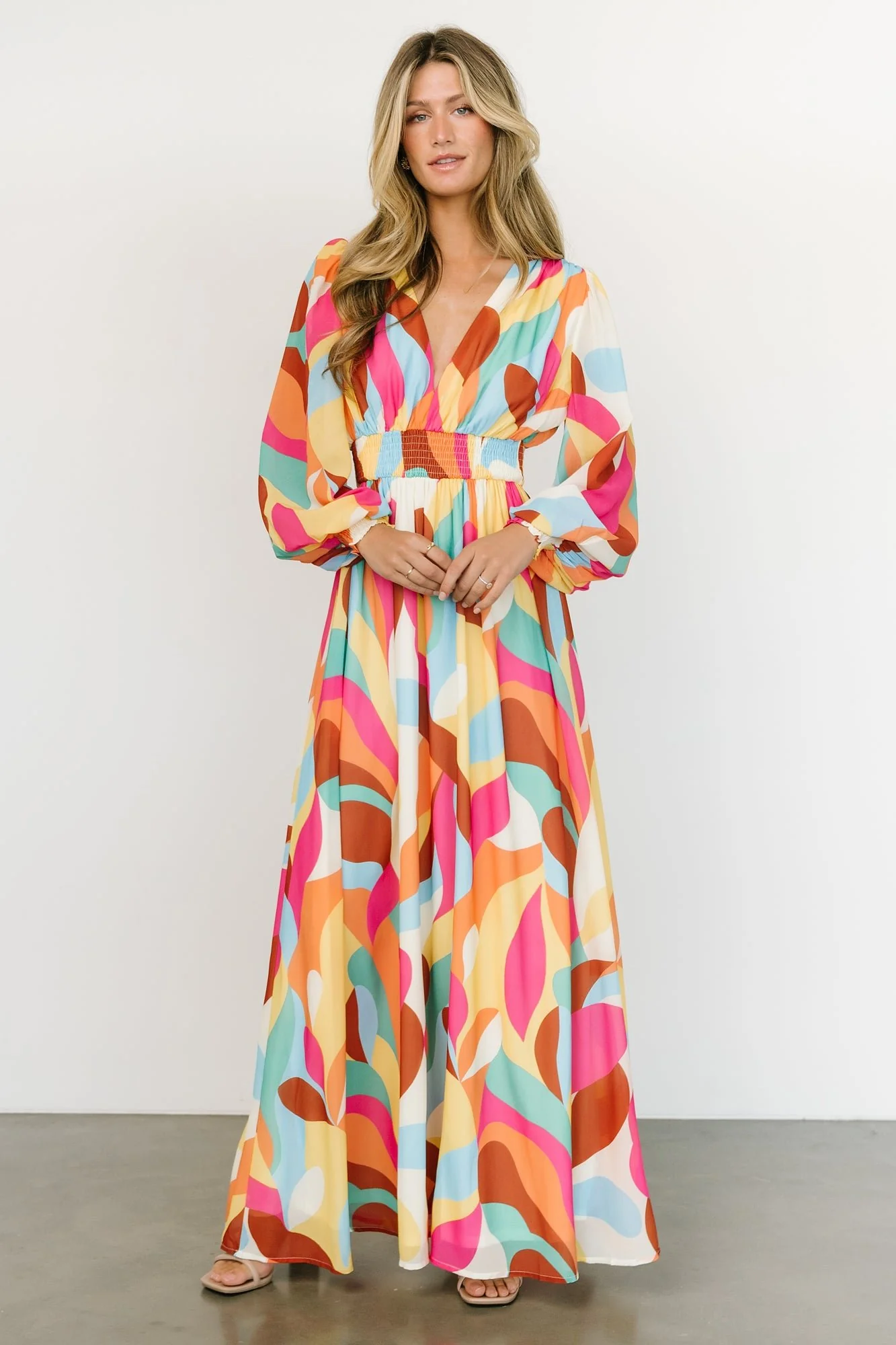 Lawson Maxi Dress | Multi Print - Image 9