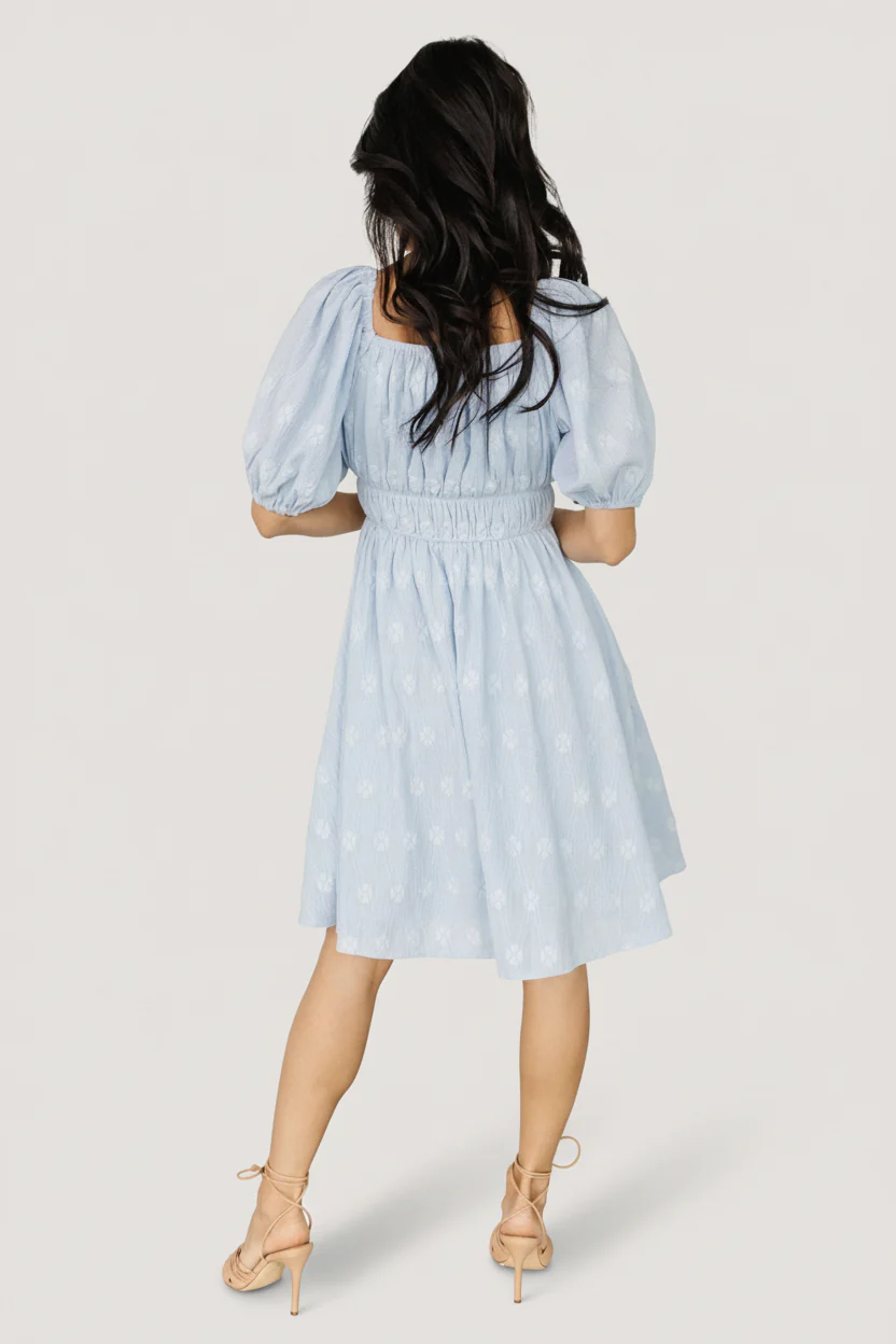 Lexington Short Dress | Blue - Image 4