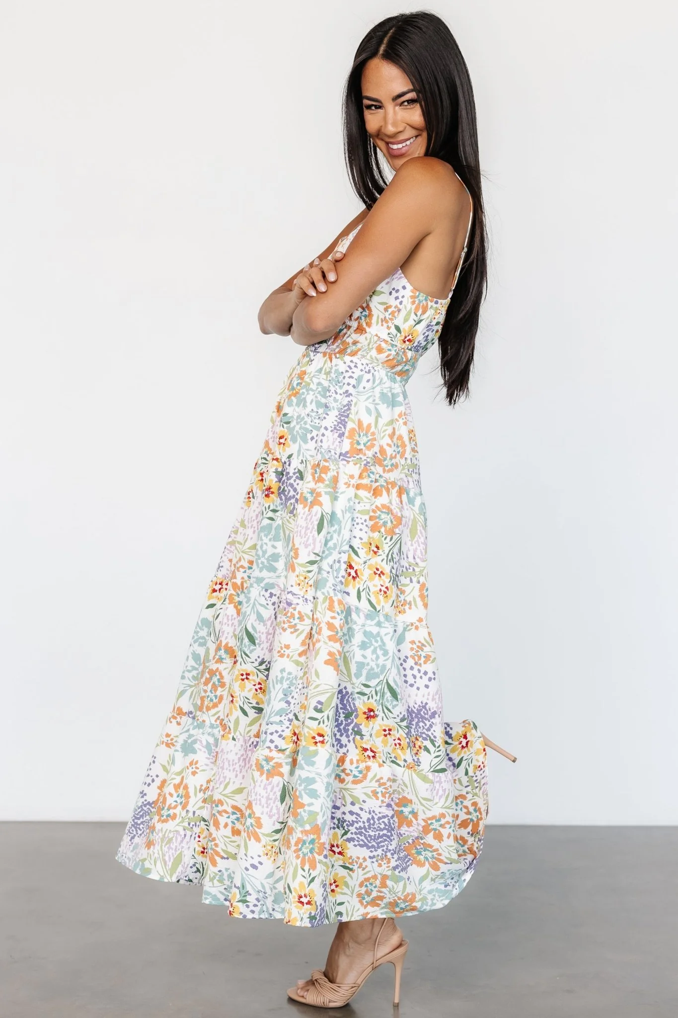 Lille Tank Dress | Multi Print - Image 6