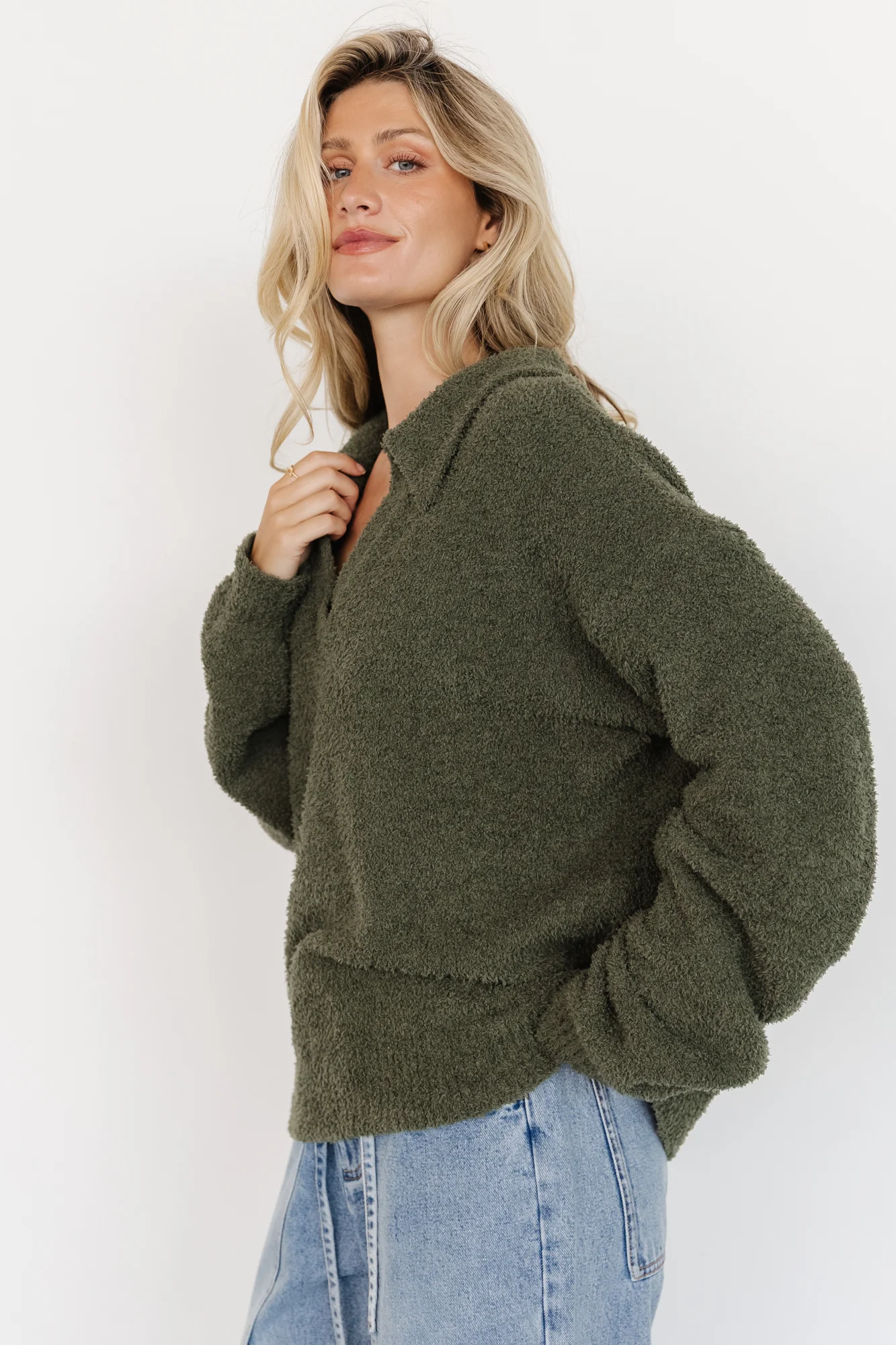 Lockwood Sweater | Green - Image 2