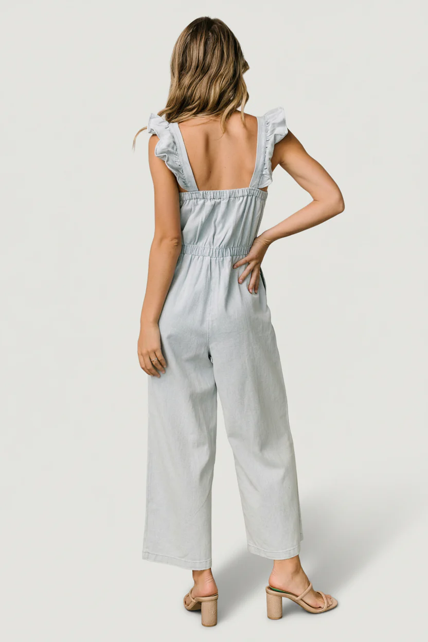 Madison Denim Jumpsuit | Blue - Image 4
