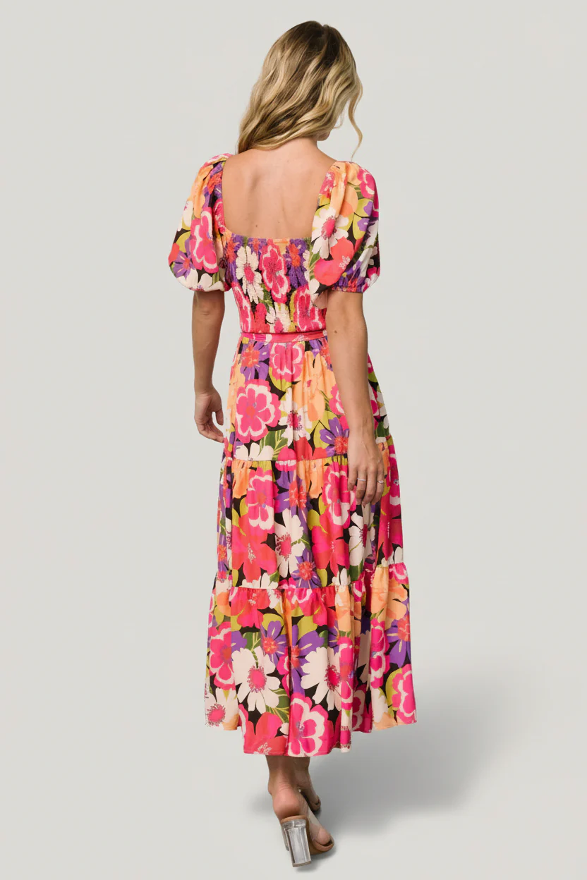 Mazatlan Maxi Dress | Vibrant Floral - Image 5