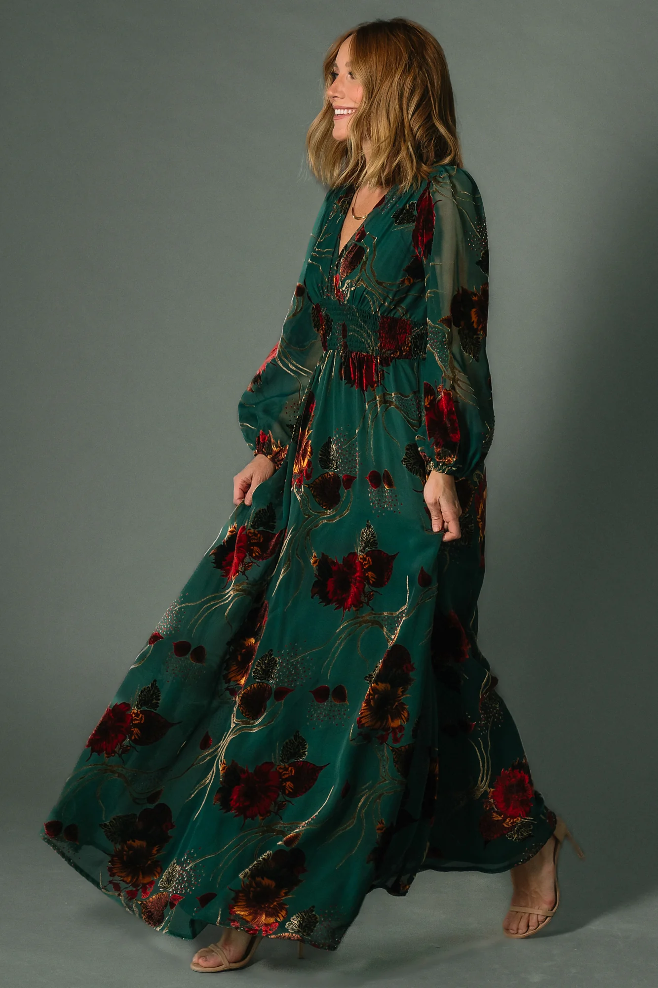 Mikla Maxi Dress | Jade Multi - Image 3