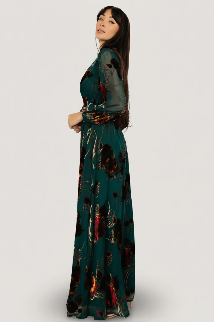 Mikla Maxi Dress | Jade Multi - Image 6