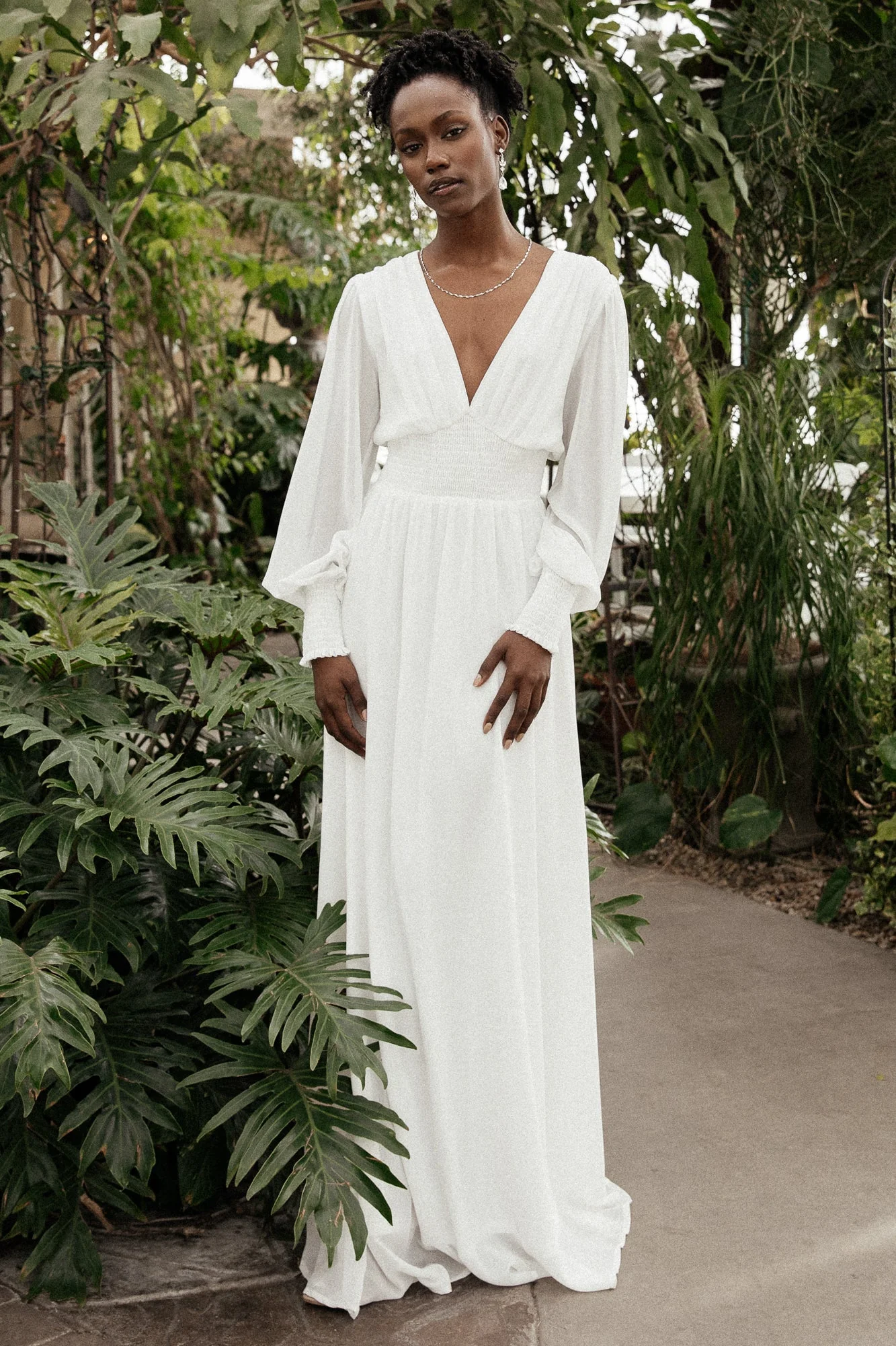 Olivia Maxi Dress | White - Image 4