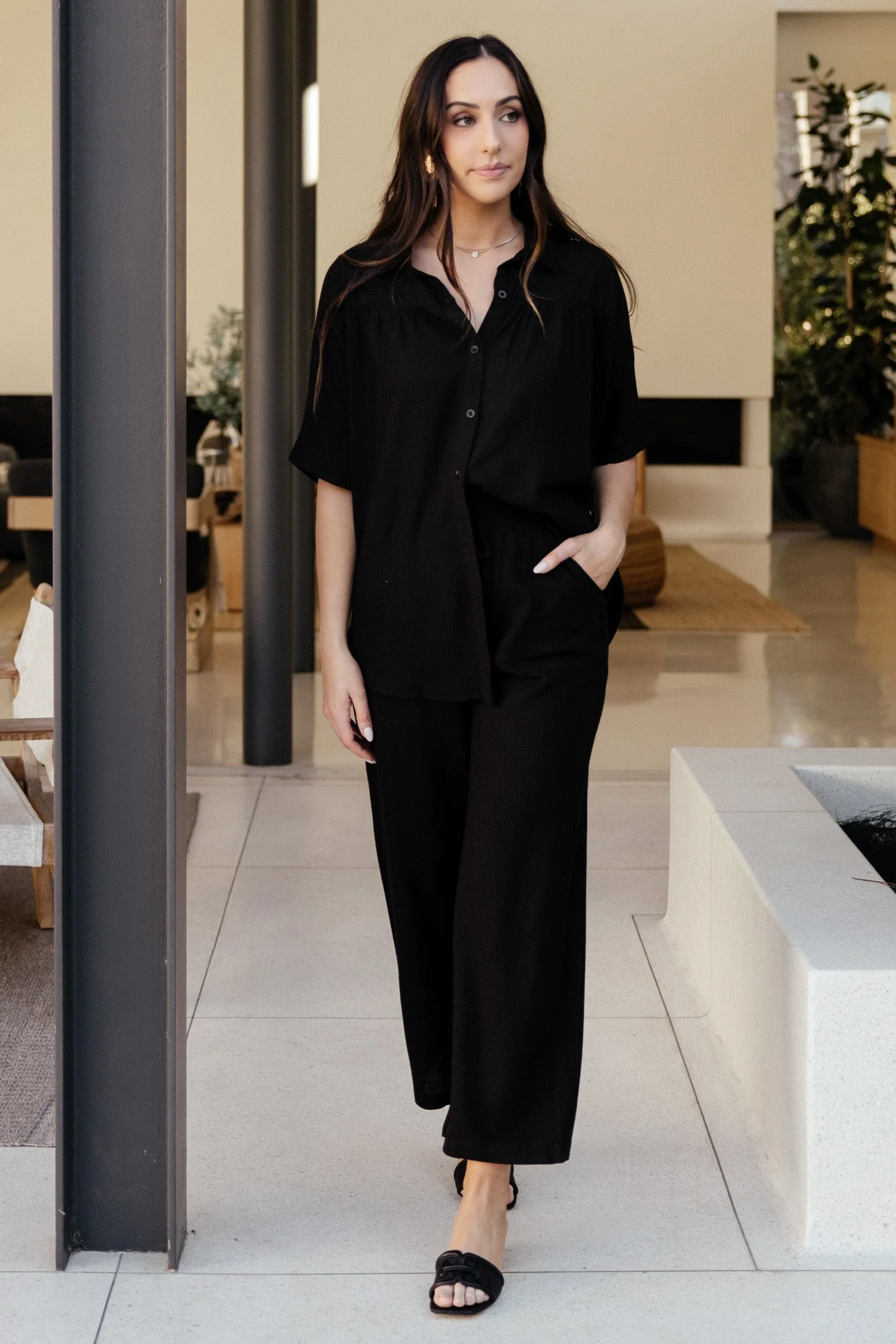 Romy Pants | Black - Image 4