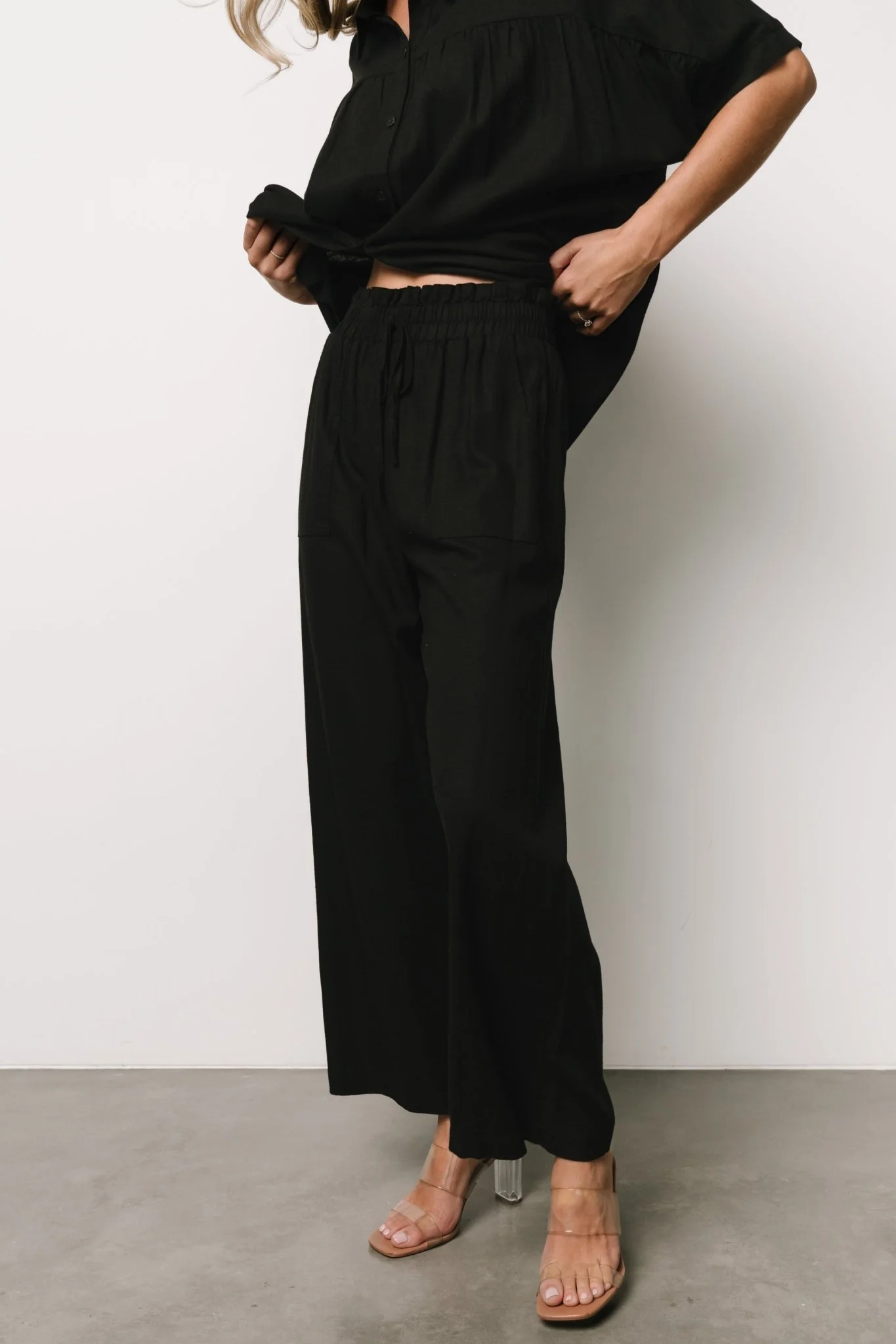 Romy Pants | Black - Image 7