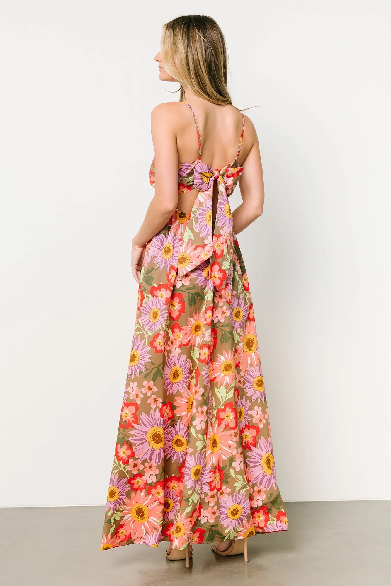 Rosalee Maxi Dress | Flower Multi - Image 4