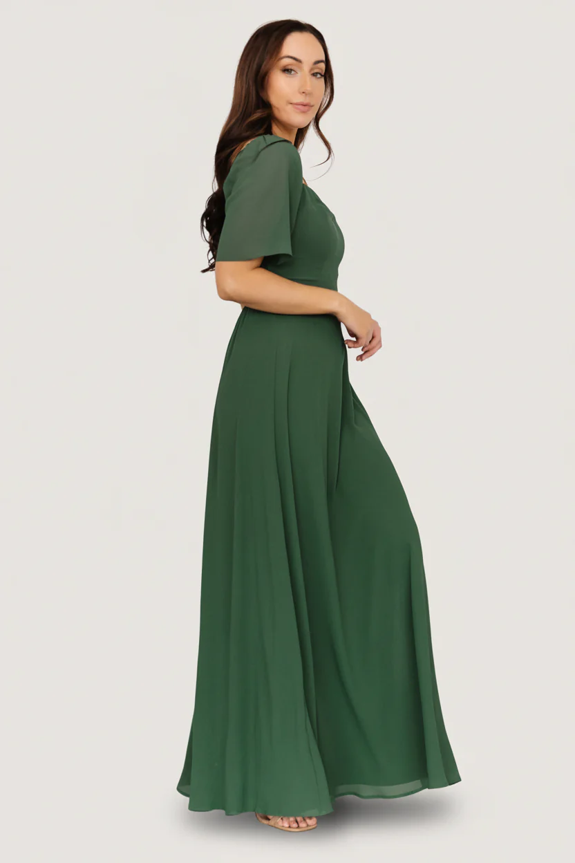 Sierra Sweetheart Maxi Dress | Evergreen - Image 5