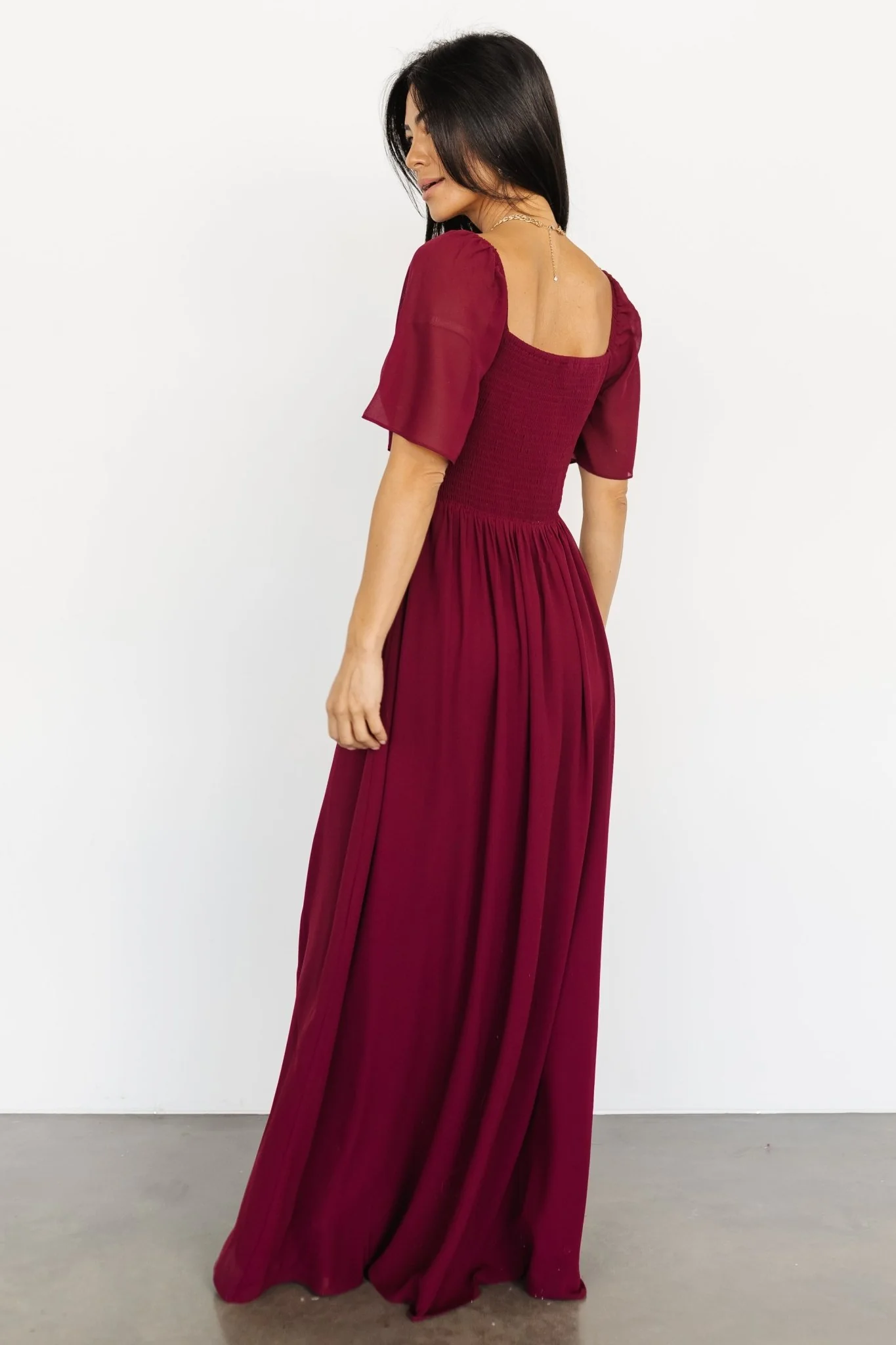Sierra Sweetheart Maxi Dress | Mulberry - Image 10