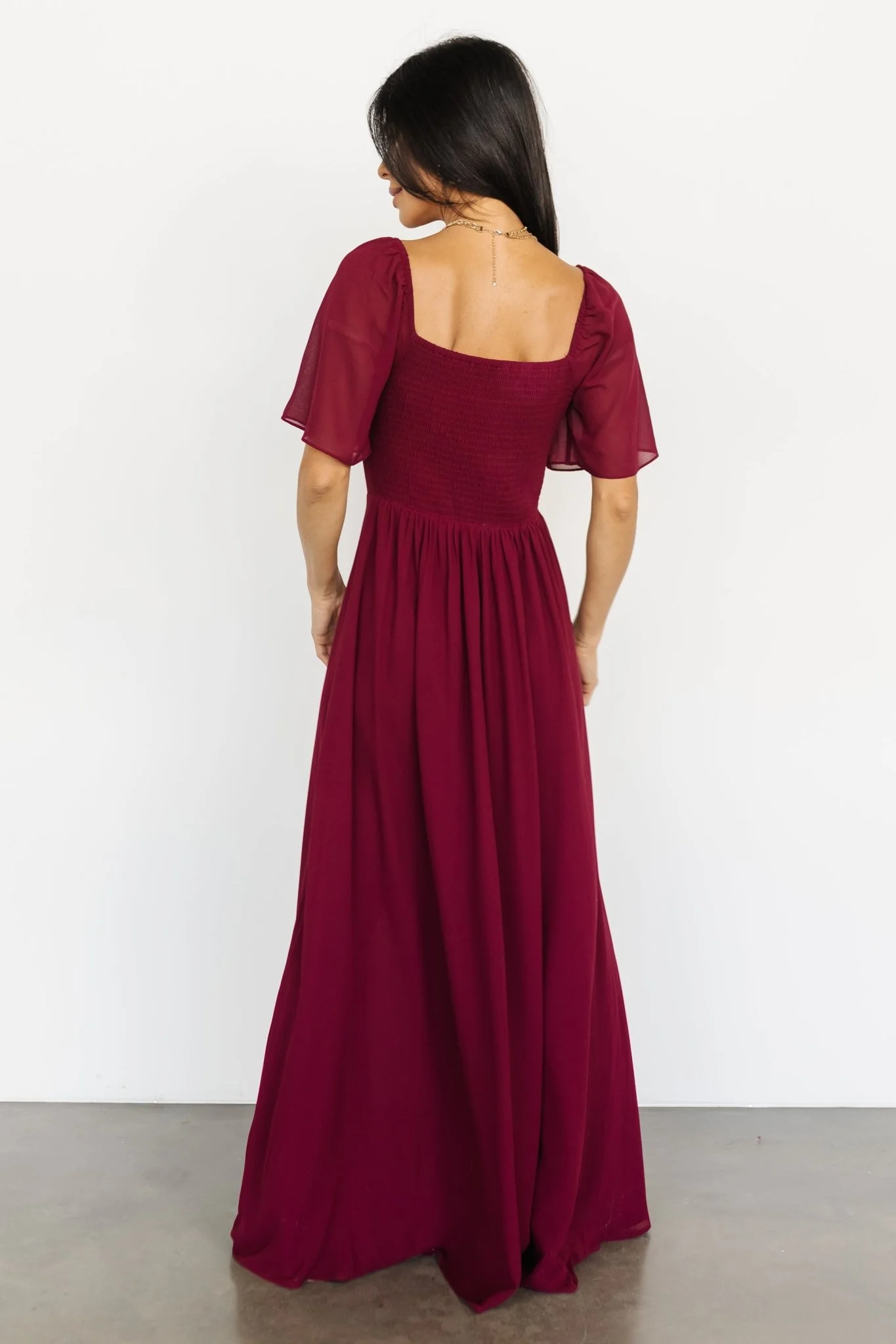 Sierra Sweetheart Maxi Dress | Mulberry - Image 8