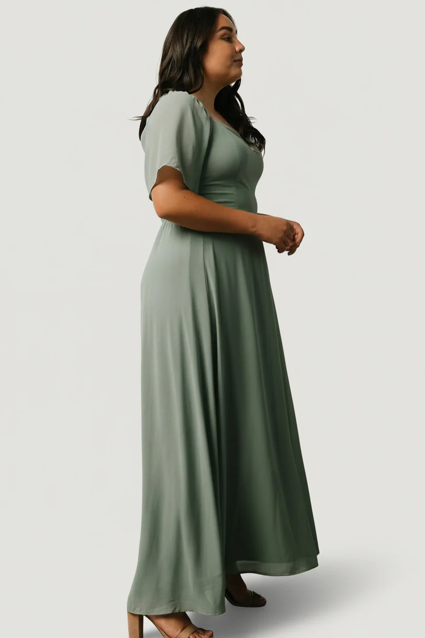 Sierra Sweetheart Maxi Dress | Eucalyptus - Image 6
