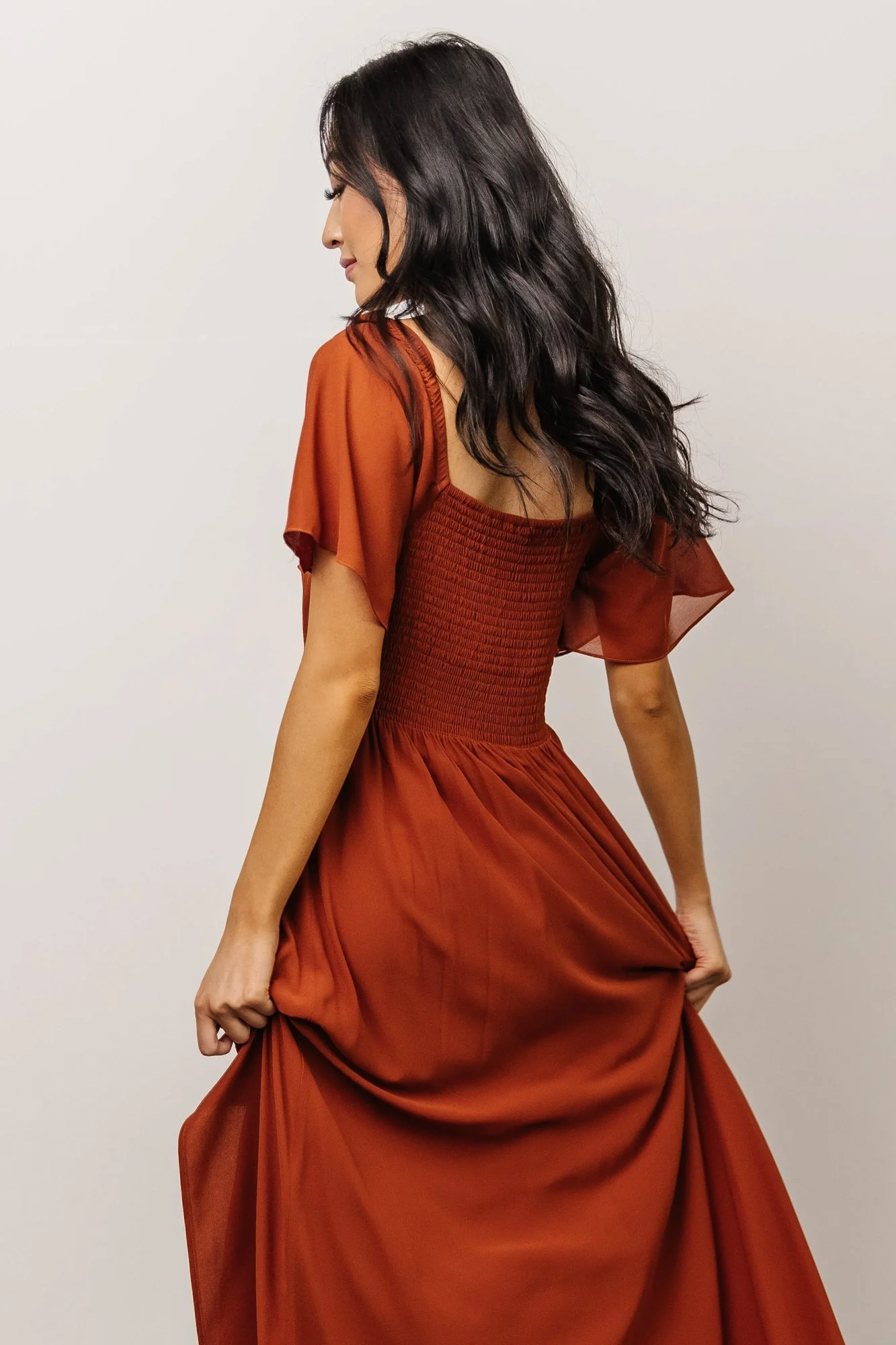 Sierra Sweetheart Maxi Dress | Spice - Image 3