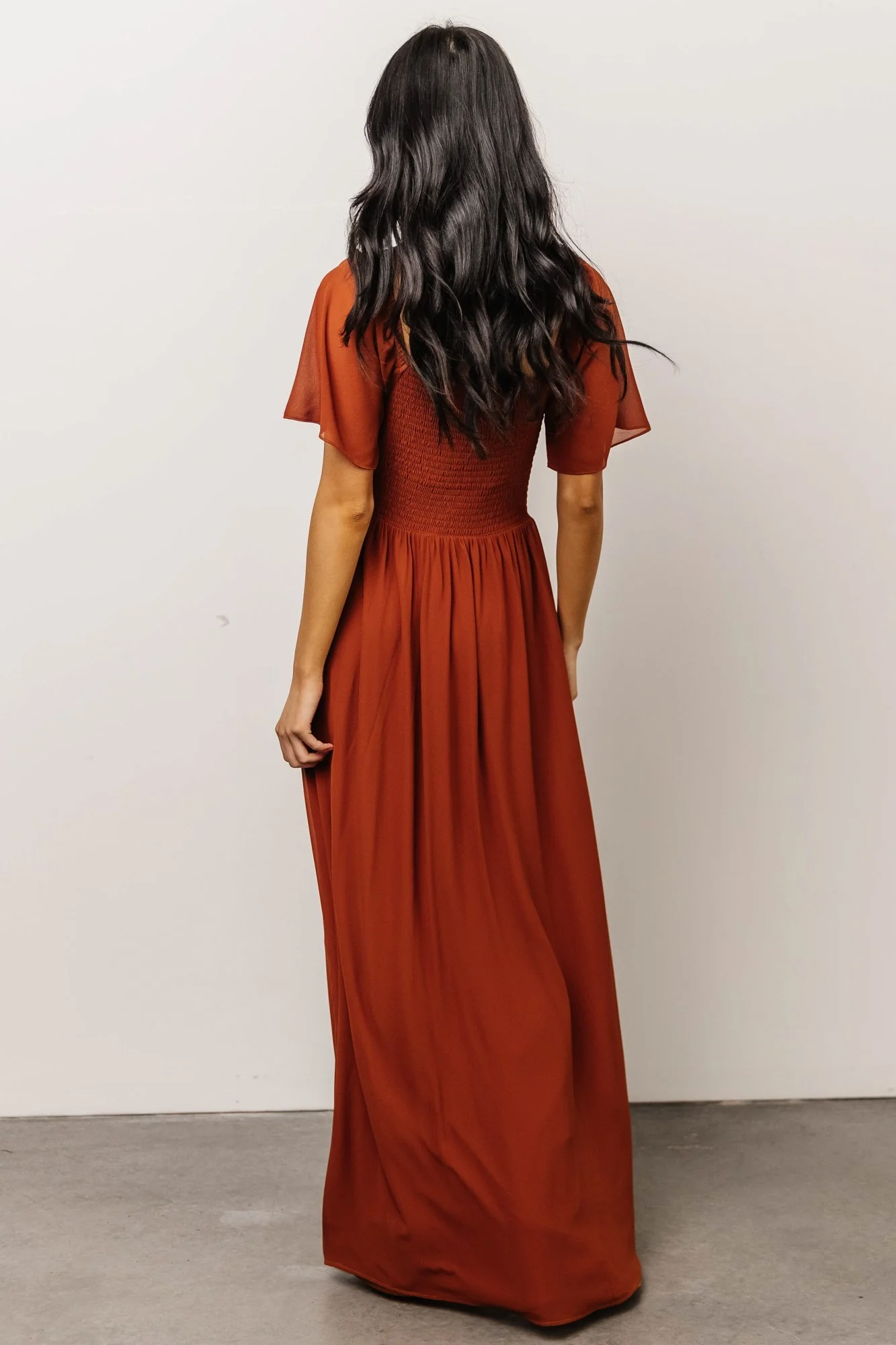 Sierra Sweetheart Maxi Dress | Spice - Image 6