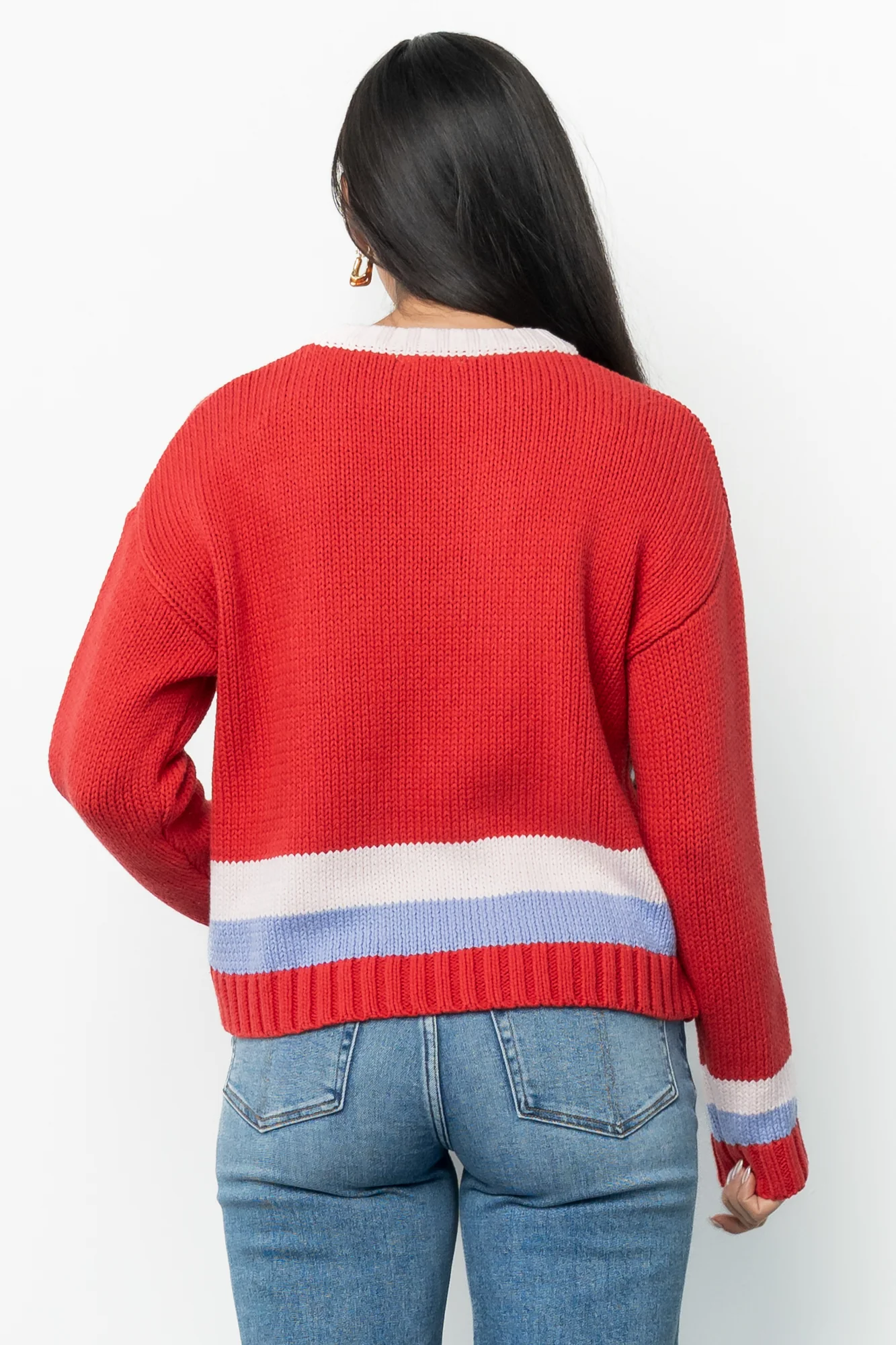Ski Sweater | Red Multi - Image 5
