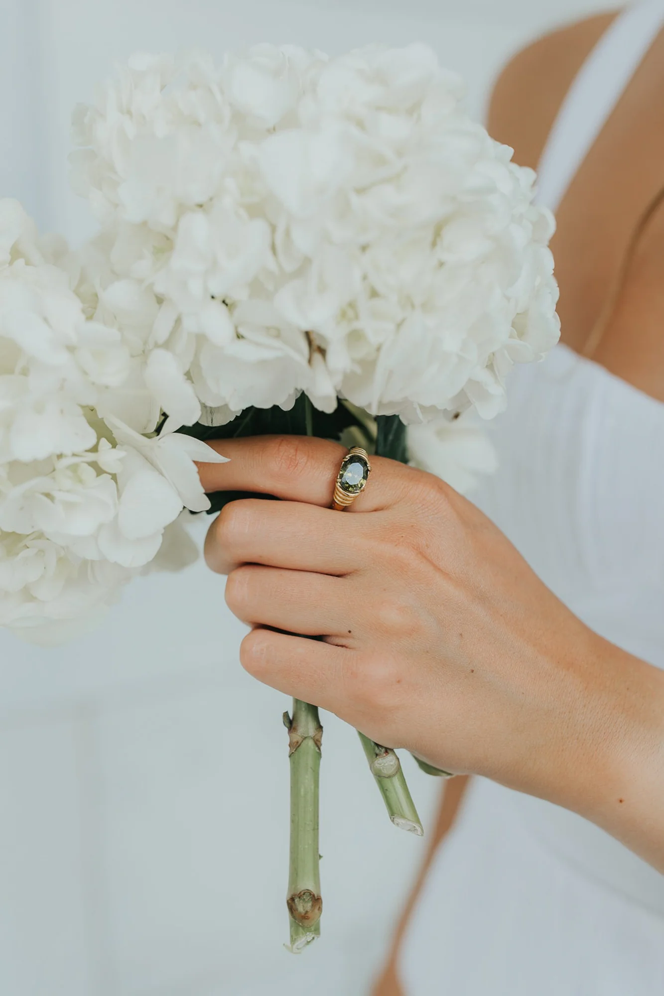 The Maddie Ring in Emerald - Image 5