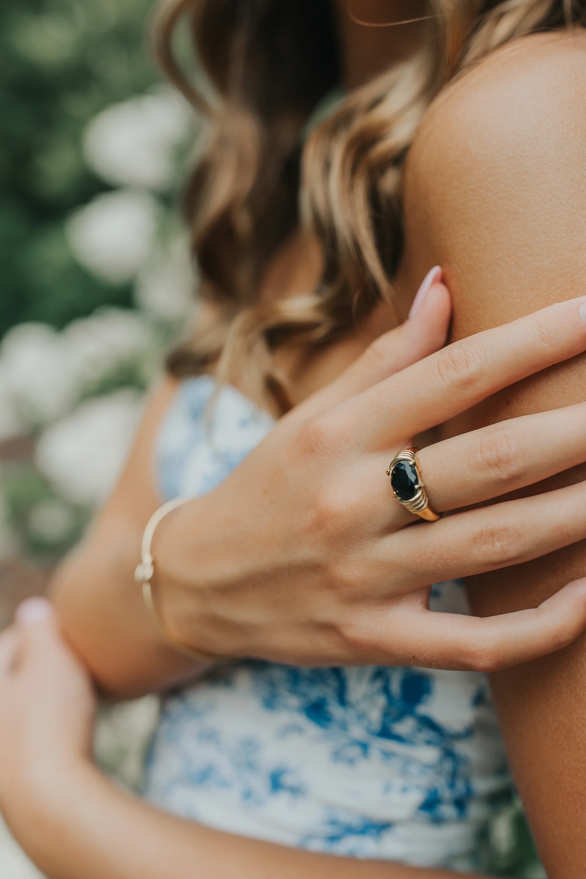 The Maddie Ring in Onyx - Image 4
