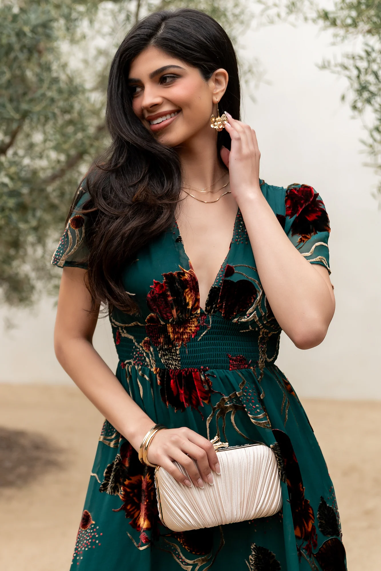 Valen Maxi Dress | Jade Multi - Image 4
