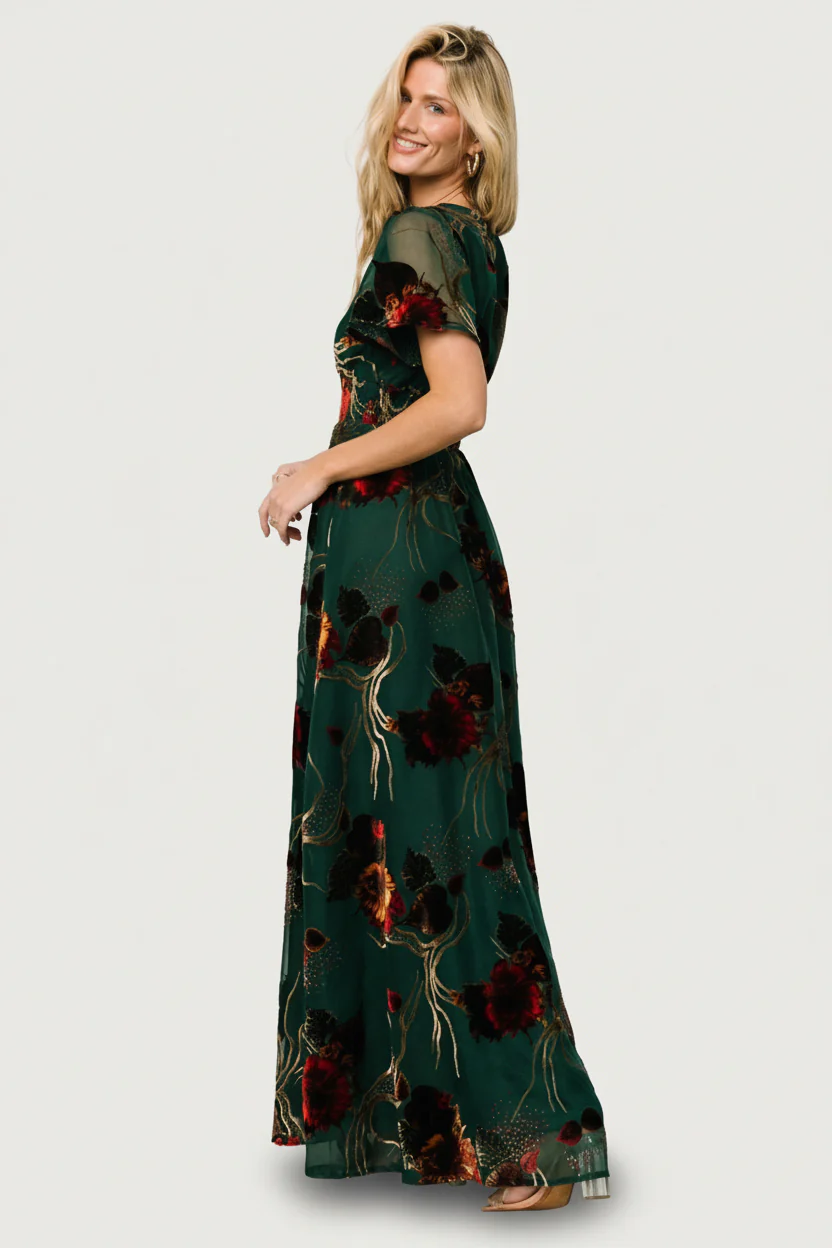 Valen Maxi Dress | Jade Multi - Image 5