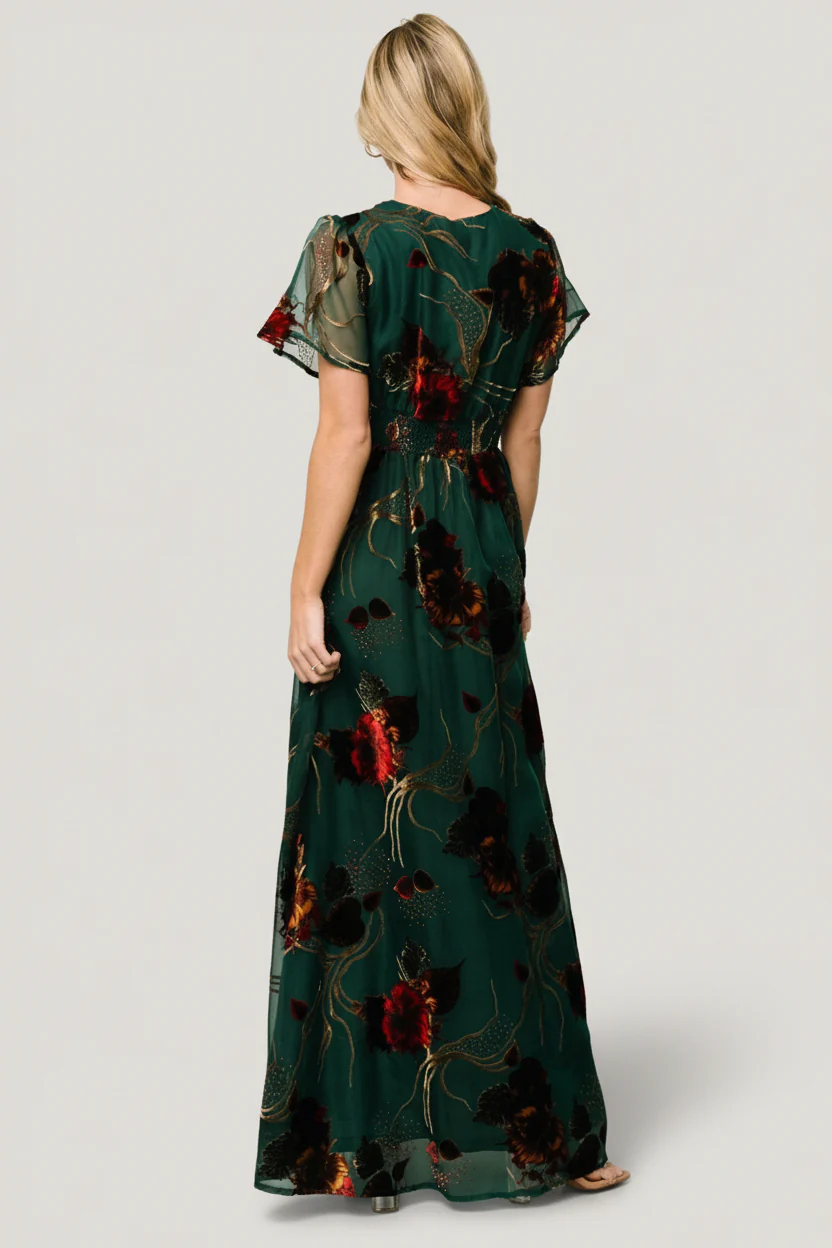 Valen Maxi Dress | Jade Multi - Image 6
