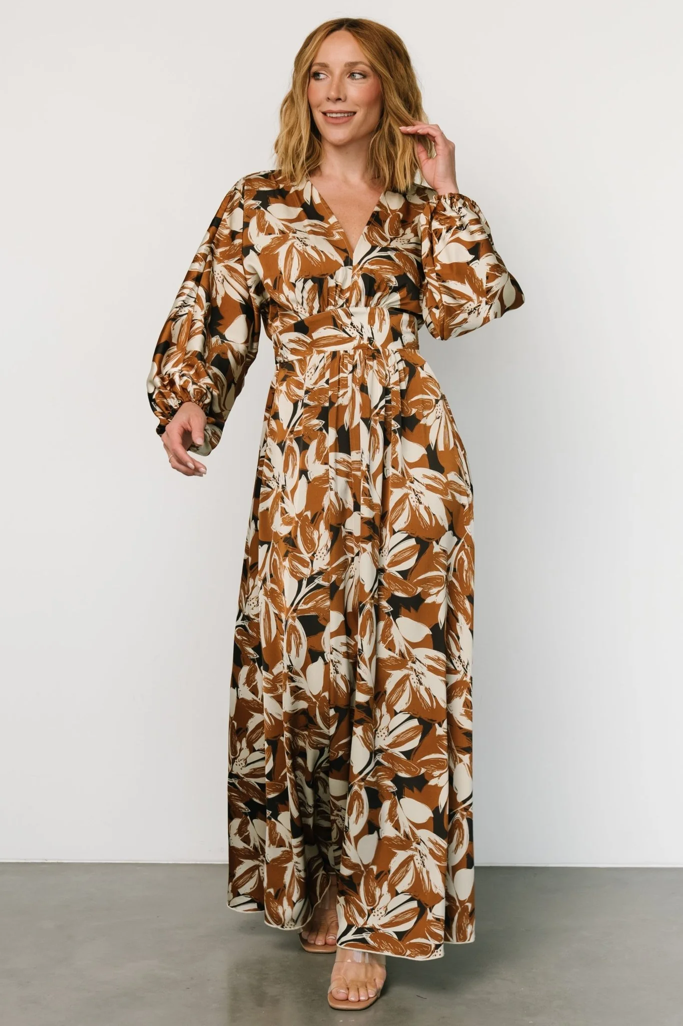 Yolanthe Maxi Dress | Copper Multi - Image 6